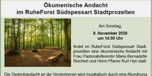 Ökumenische Andacht 2026